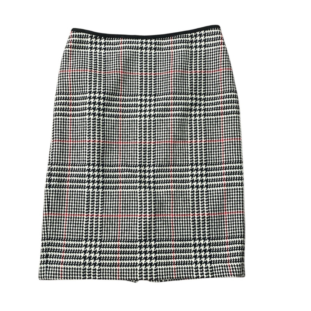 Talbots houndstooth pencil skirt